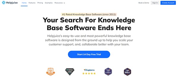 Product knowledge training tool - HelpJuice