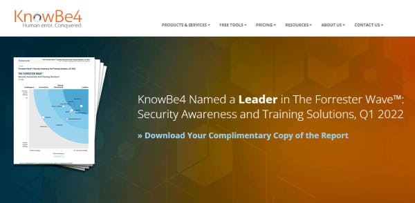 Cybersecurity Training Tool - KnowBe4