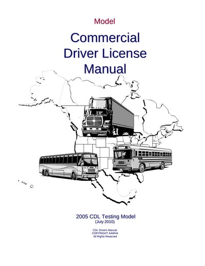 Commercial Driver License Manual