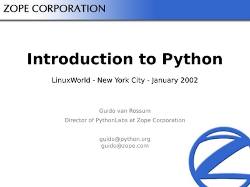 Introduction To Python