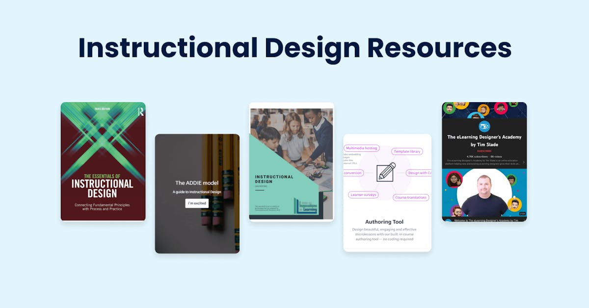 Instructional Design Resources