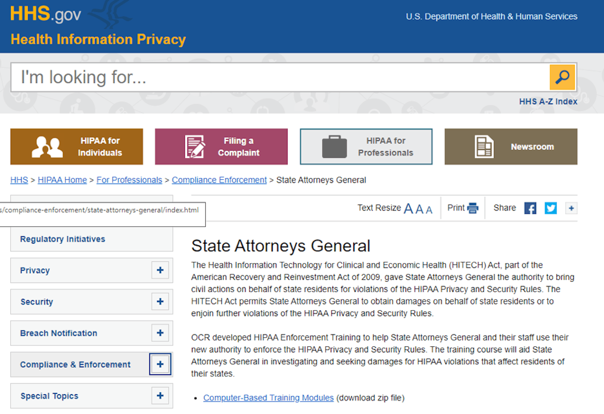 Free HIPAA Training - U.S. Department of Health &amp; Human Services