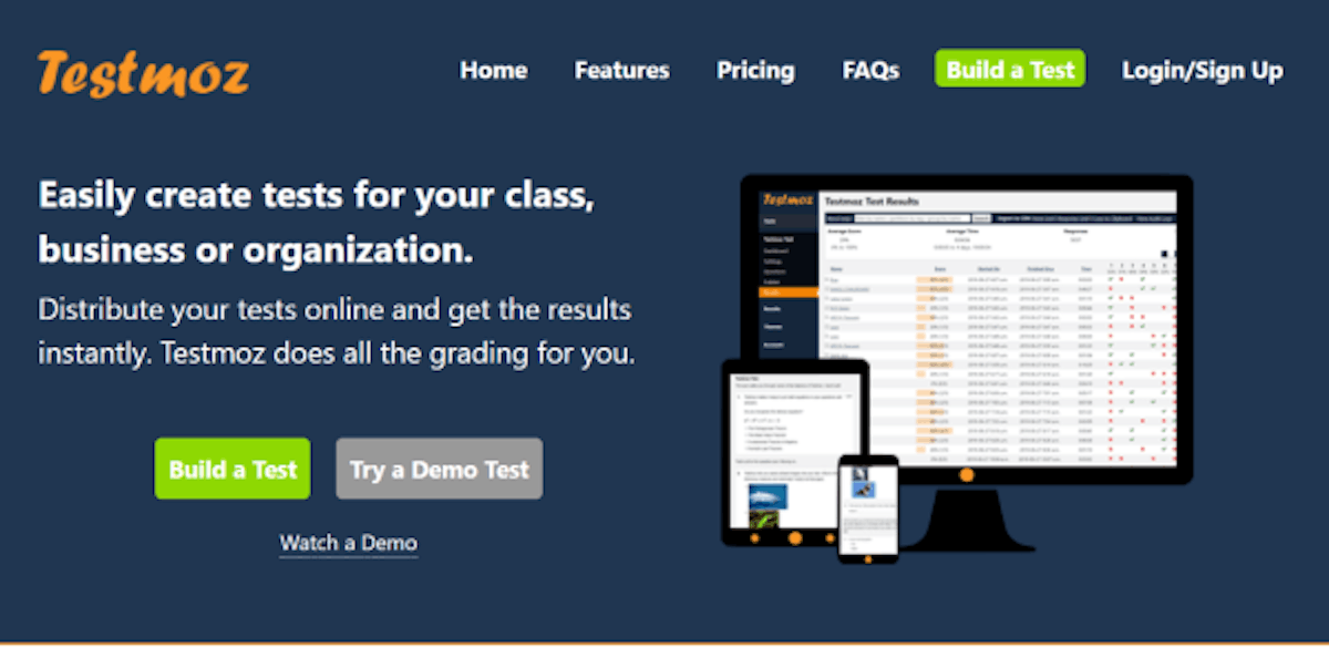 free test maker software-testmoz