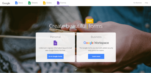 Quiz Software - Google Forms