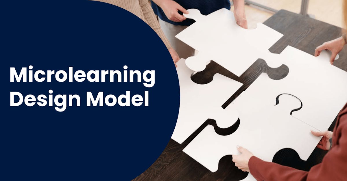 Microlearning Design Model