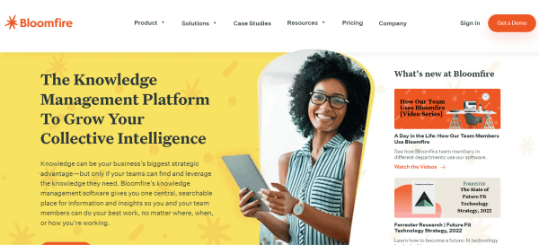 Knowledge Sharing Platform - Bloomfire