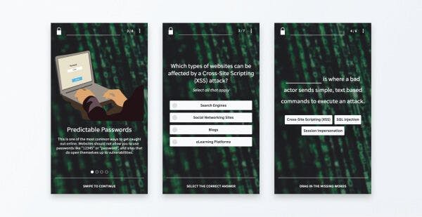 Cyber Security EdApp Gamification
