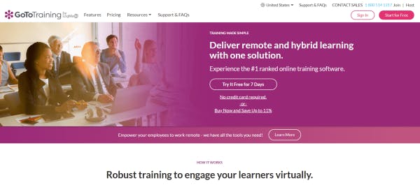 Online Training Platform - GoToTraining