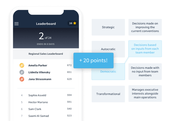 Employee Training Idea - Leaderboards