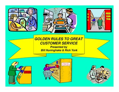 Golden Rules To Great Customer Service
