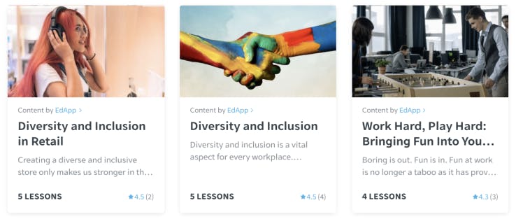 EdApp diversity and inclusion courses