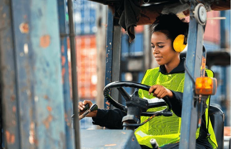 Cours de formation sur la sécurité dans les entrepôts de WorkSafeBC - Champs de vision