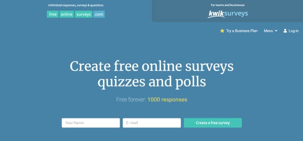 Créateur de quiz en ligne gratuit - FreeOnlineSurveys