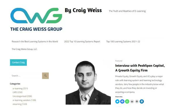 Top E Learning Blog - CWG