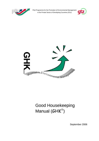 Good Housekeeping Manual