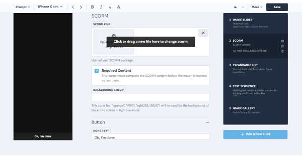 E-learning Standard - EdApp SCORM Import