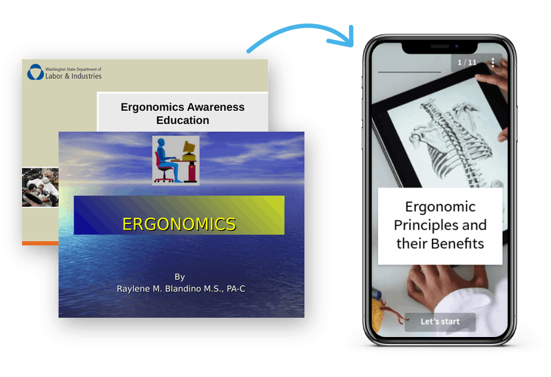 free ergonomics training presentations for powerpoint