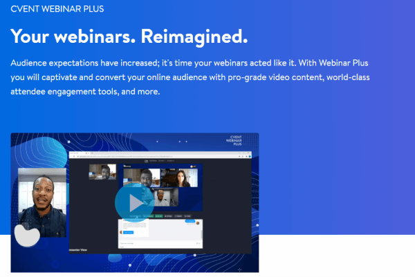 Webinar Training Tool - Cvent