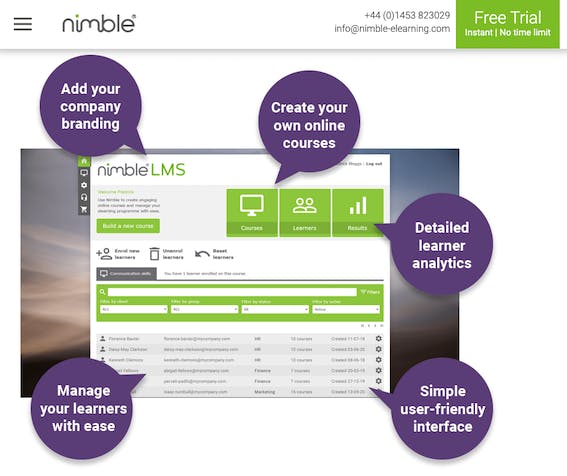 SaaS LMS – Nimble