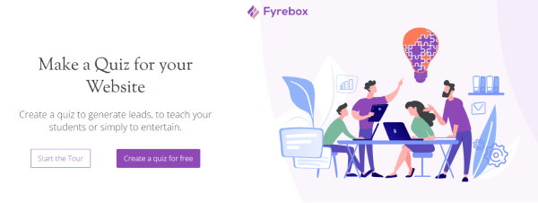 Tool to Create an Interactive Quiz - Fyrebox