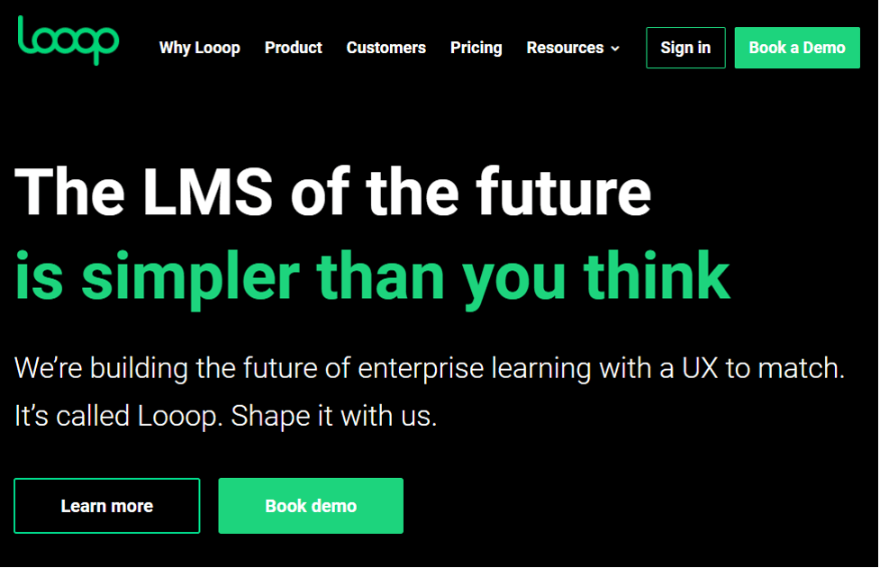 SaaS LMS – Looop