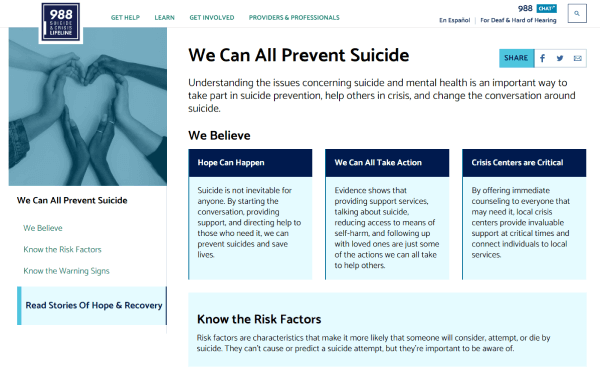 10 Suicide Prevention Resources | SC Training (formerly EdApp ...