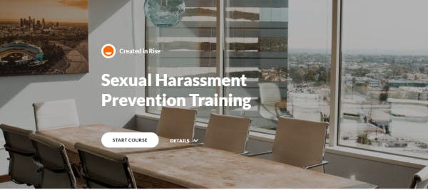 Best Sexual Harassment Prevention Training - Sexual Harassment Prevention Training (Rise)