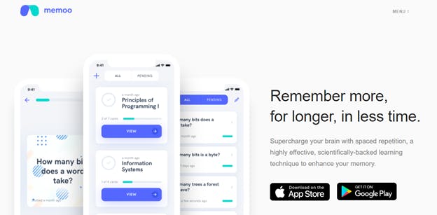 Spaced Repetition Website - Memoo