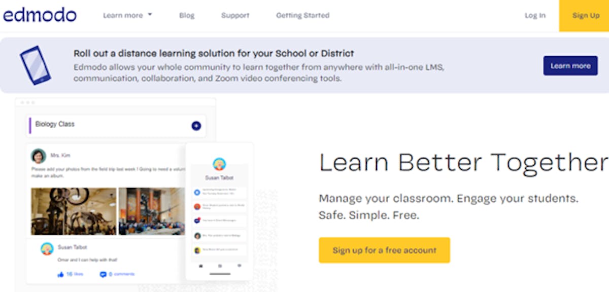 Free Tech Tools For Teachers - Edmodo