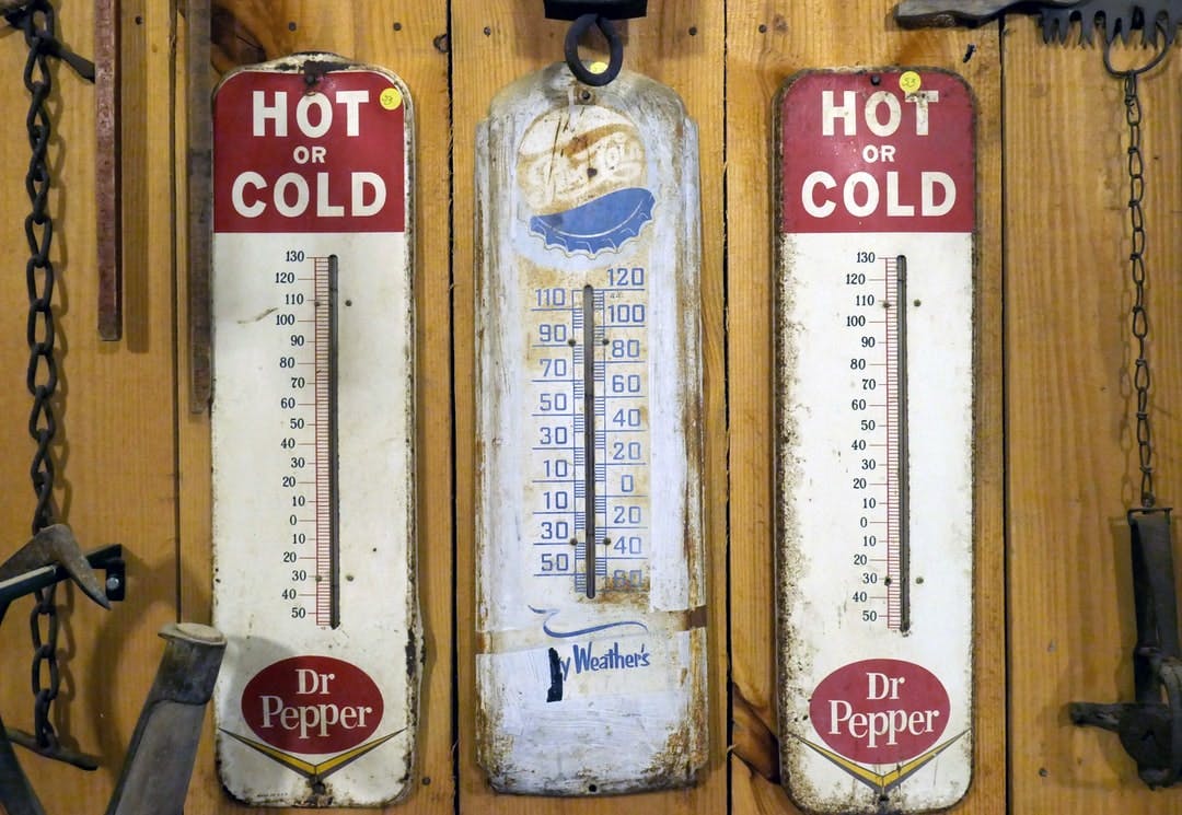 Three thermometers 