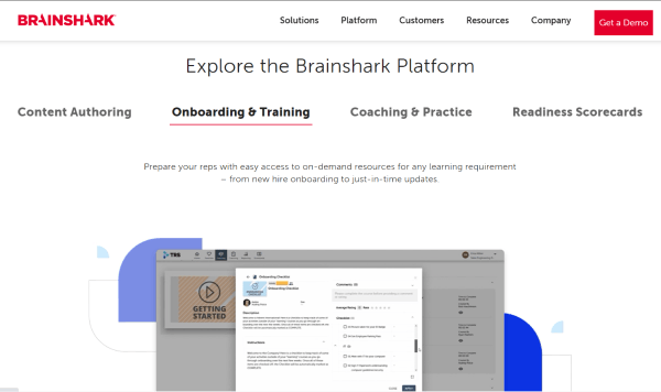 Online HR Platform - Brainshark