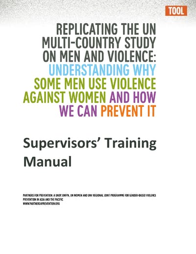 Supervisors' Training Manual