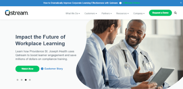 Elearning Mobile App - Qstream