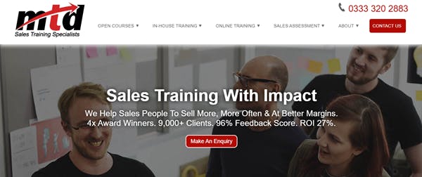Sales Coaching Software - MTD Sales Training