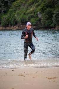 SC Training (formerly EdApp) Performance Team Western Sydney 70.3 Person out of the water