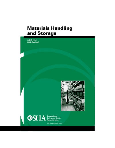 Materials Handling And Storage