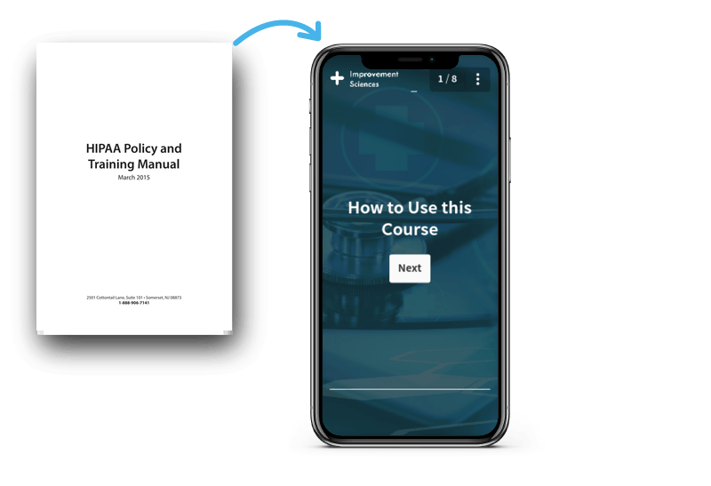 HIPAA Training Manual PDF - Convert to EdApp