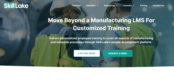 Manufacturing Training Software - Skill Lake