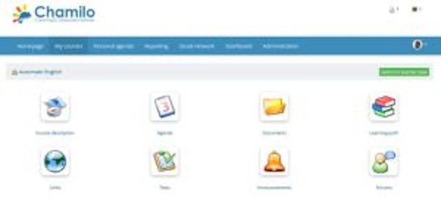 free learning management system for teachers - Chamilo