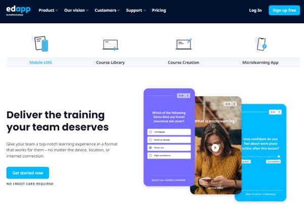 Free LMS Platform - EdApp