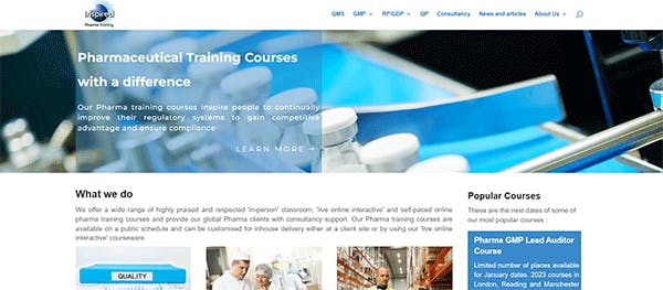 GMP Training Software - InspiredPharma