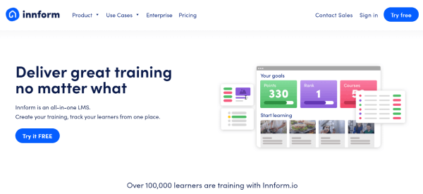 innform-learning management platform