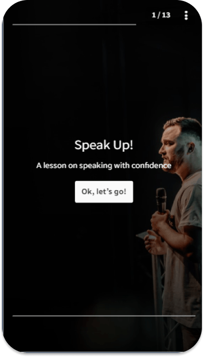 Public Speaking Training Software - SC Training (formerly EdApp) Public Speaking Courses