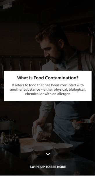 EdApp Food Hygiene Online Training Course - Food Contamination