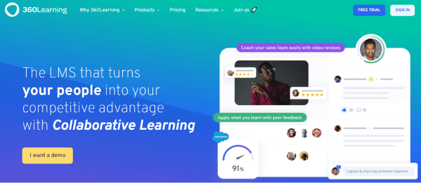 LMS for small business - 360learning