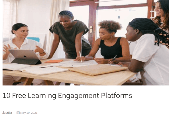 Employee Engagement Article - Free Learning Engagement Platforms