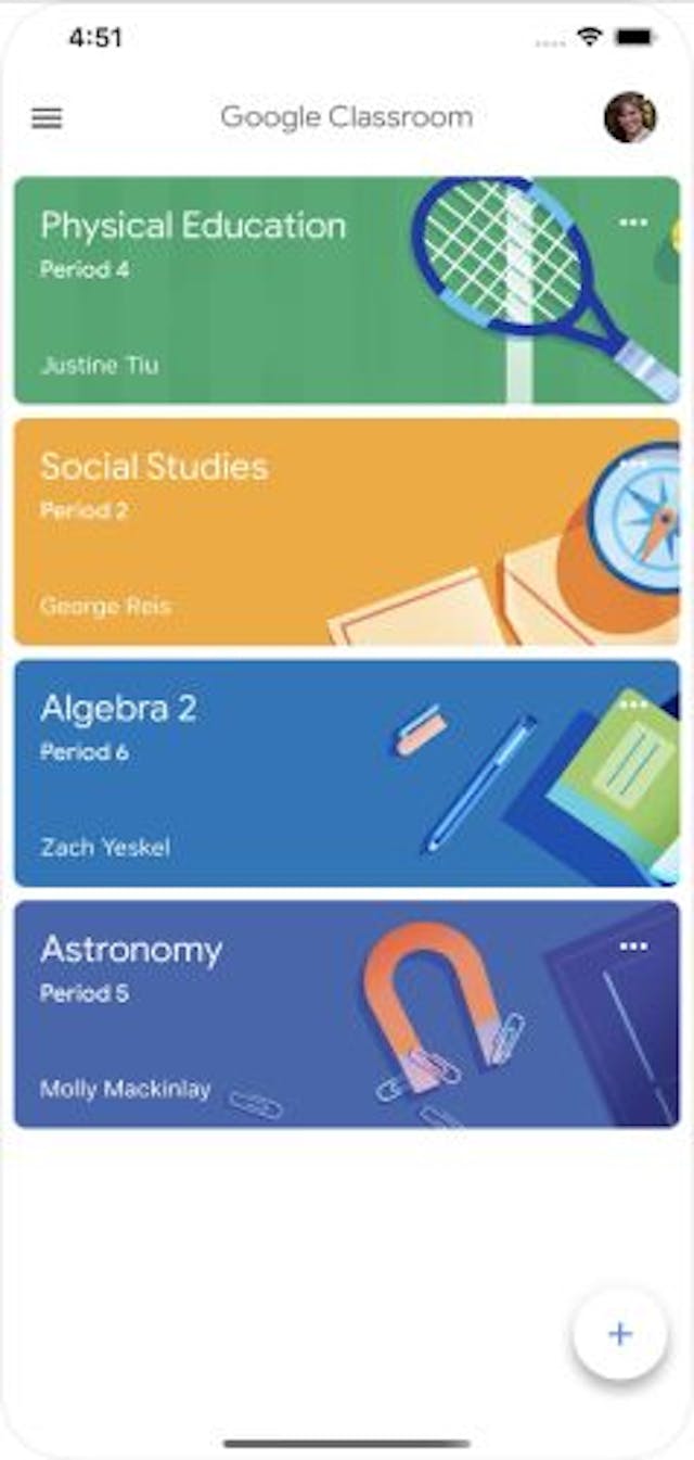 Mobile Learning Solution - Google Classroom