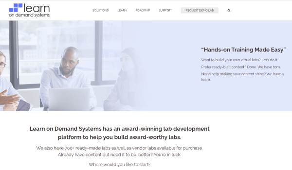 Learn on Demand Systems - On Demand Training Tool