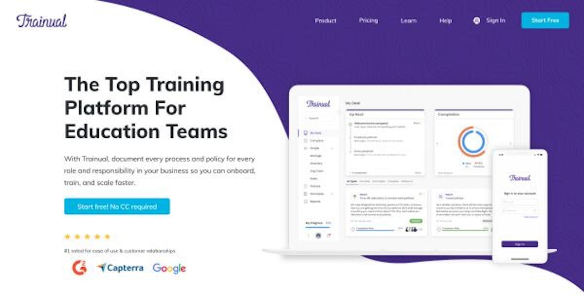 Elearning Content Provider - Trainual