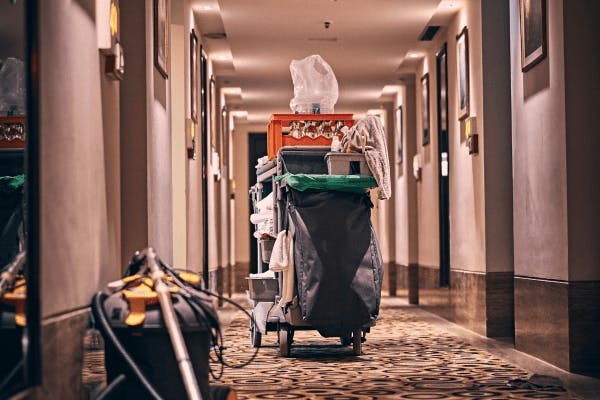Hard Skills Examples - Cleaning and Sanitizing in Hospitality